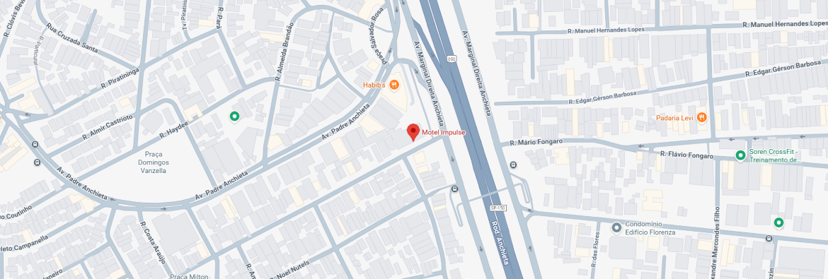 mapa para ir ao motel